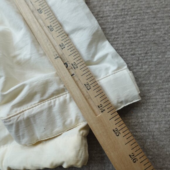 Vintage LL Bean Jacket XL Ivory Windbreaker Old Stock Full Zip NEW READ - Picture 15 of 15